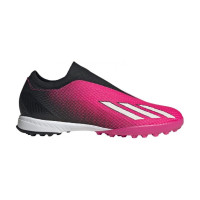 adidas X Speedportal.3 Laceless Turf (Black/Pink)