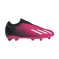 adidas X Speedportal.3 Laceless Youth FG (Pink 2/Core Black)