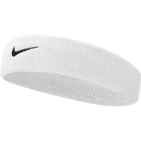 Nike Headband Swoosh (White)