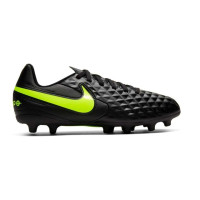 Nike Jr Legend 8 Club Firm Ground Shoes (Black / Volt)