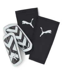 Puma ULTRA Flex Sleeve Soccer Shin Guards Black/White