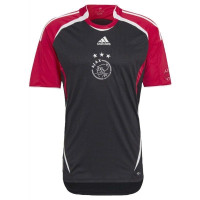 adidas Ajax Men's Amsterdam Teamgeist Jersey - Black / Bold Red White