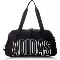 adidas Graphic Duffel Bag Black/White- One Size