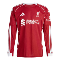 adidas Liverpool Home Men's L/S Soccer Jersey 25/26