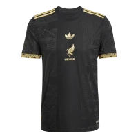 adidas Mexico Gold Authentic Men's Soccer Jersey 25