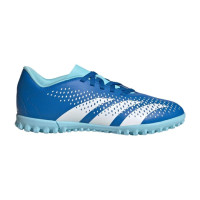adidas Predator Acurracy.4 Youth Turf Shoes (Bright Blue / White)