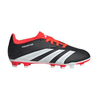 adidas Predator Club Youth Flexible Ground Cleats (Core Black)