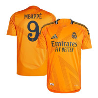 adidas Real Madrid "Mbappé #9" Men's Authentic Away Jersey 2024/25