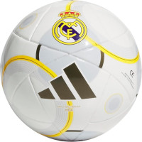 adidas Real Madrid Home Mini Soccer Ball, White/Bold Gold/Solid Grey