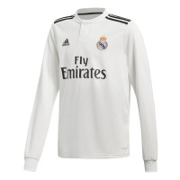adidas Real Madrid L/S Youth's Home Jersey 2018/19