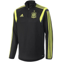 adidas Spain Training Jacket Top World Cup 2014 Black/Neon