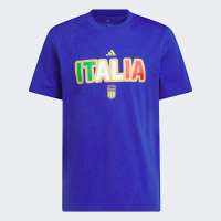 adidas World Cup Italy Men's Home Graphic Tee 26 - Blue