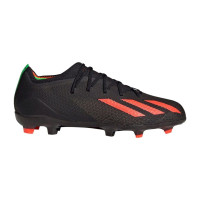 adidas X Speedportal.1 Firm Ground Shoes (Black / Solar Red)