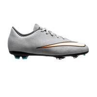 Nike Jr Mercurial Victory CR7 Youth Firm Ground (Light Grey)
