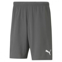 Puma Team Rise Men's Shorts - Smoked Pearl/White
