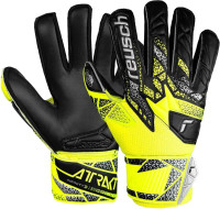 Reusch Attract Infinity Finger Support Junior Soccer Goalkeeper Gloves