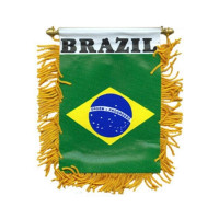 Brazil Flag - Mini Banner