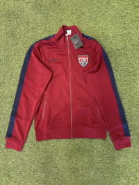 Nike USA Men's Jacket - Burgundy