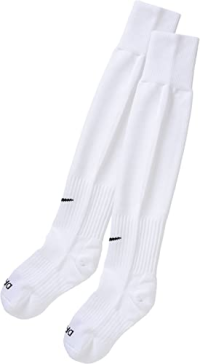 Nike Academy Over-The-Calf Soccer Socks, White/Black, Small