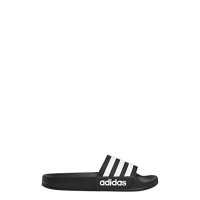 adidas Adilette Shower Slides, Core Black/White/Core Black, 12 US Unisex Little Kid