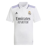 adidas Real Madrid Home Youth Jersey 22/23 (YXS) White