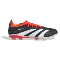 adidas Unisex Predator 24 PRO Flexible Ground Sneaker, Black/White/Solar Red, 7 US Men