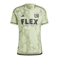 adidas LAFC Away Men's Authentic Jersey 23/24 (US, Alpha, X-Large, Regular, Regular, Green)