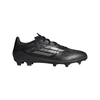 adidas Unisex F50 League Firm/Multi Ground Sneaker, Black/Iron Metallic/Gold Metallic, 7.5 US Men