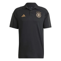 adidas Germany Men's 2022 Tiro Polo Shirt (as1, Alpha, m, Regular, Regular, Medium) Black