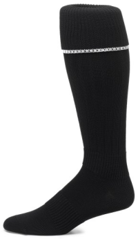 adidas Metro II Soccer Sock, Black/White, Medium