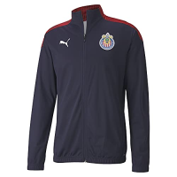 Puma 2020-21 Chivas Stadium Jacket - Navy-Red Medium