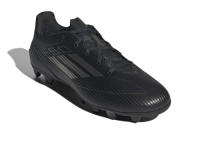 adidas Unisex F50 Club Flexible Ground Sneaker, Black/Iron Metallic/Gold Metallic, 11 US Men