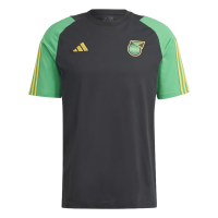 adidas Jamaica Tiro 23 Tee (US, Alpha, Large, Regular, Regular, Cotton) Black