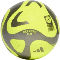 adidas Unisex-Adult Womens World Cup Club Ball, Lucid Lemon/Iron Metallic, 5
