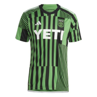 adidas Austin FC Men's Home Jersey 23/24 (US, Alpha, XX-Large, Regular, Regular) Green Black