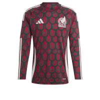 adidas Men's Standard Mexico 2024 Home Long Sleeve Jersey, Multicolor