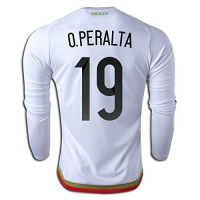 adidas Mexico Mens Away Long Sleeve Jersey (XL)