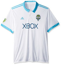 MLS Seattle Sounders FC Adult Men Replica Wordmark s/jersey,Large,White