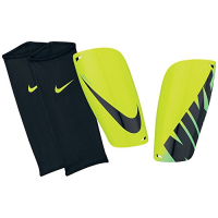 Nike Mercurial Lite Soccer Shin Guard (Volt/Black) Size L