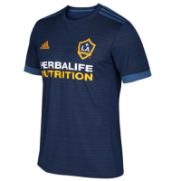 MLS Los Angeles Galaxy Adult Men Replica Wordmark s/jersey,Large,Navy