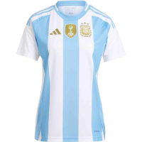 adidas Women's Argentina 2024 Home Jersey, White/Blue Burst