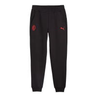 PUMA AC Milan ftbl Essentials Men’s Pants 24 (US, Alpha, Medium, Regular, Regular, Black)