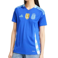 adidas Women's Argentina 2024 Away Jersey, Lucid Blue/Blue Burst