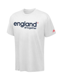 adidas England World Cup Soccer All Together Adult T-Shirt