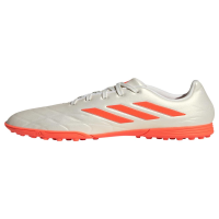 adidas Copa Pure.3 Turf Football Shoe, Off White/Team Solar Orange/Off White, 5 US Unisex Big Kid