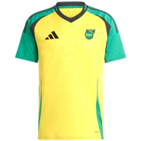 adidas Jamaica Home Men's Soccer Jersey 2024 (US, Alpha, X-Large, Regular, Regular, Standard, Yellow)