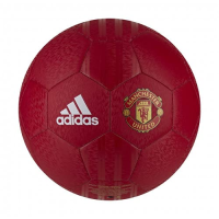 adidas unisex-adult Manchester United Club Home Team Power Red/Real Red/Matte Gold/Black 5