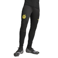 Puma Borussia Dortmund Training Pant 2024/25 (US, Alpha, X-Large, Regular, Regular, Black/Faster Yellow)