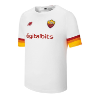 New Balance Men's AS Roma Short Sleeve Jersey, Home , Small