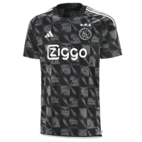 adidas Men's Soccer Ajax 23/24 Third Jersey - Celebrating The Beautiful Game's Finest Producers of Football Talent, AEROREADY (as1, Alpha, l, Regular, Regular) Black